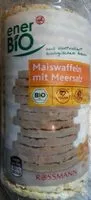 Mängden socker i Maiswaffeln mit Meersalz