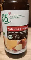 Mängden socker i Apfelessig naturtrüb
