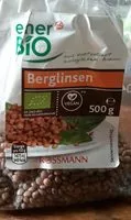 Mängden socker i Berglinsen