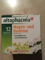 Mängden socker i Magen- und  Darmtee