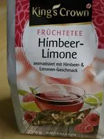 Mängden socker i King's Crown Früchtetee Himbeere-limone