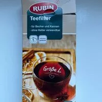 Mängden socker i Teefilter Rubin Größe L