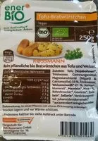 Mängden socker i Tofu bratwürstchen