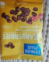 Mängden socker i Cranberries