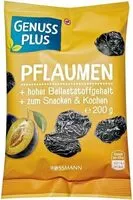 Mängden socker i Pflaumen