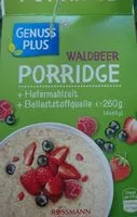 Mängden socker i Porridge Waldbeer