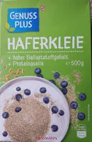 Mängden socker i Haferkleie