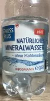 Mängden socker i Natürliches Minaralwasser