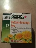 Mängden socker i Fettverdauungstee