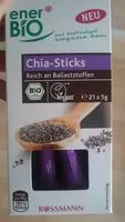 Mängden socker i Chia-Sticks