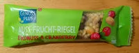 Mängden socker i Nuss-Frucht-Riegel Erdnuss & Cranberry