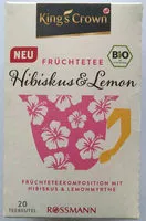 Mängden socker i Früchtetee Hibiskus & Lemon