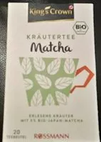 Mängden socker i Kräutertee Matcha