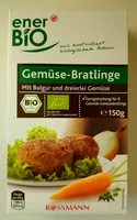Mängden socker i Gemüse-Bratlinge