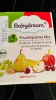 Mängden socker i Bio frucht und getreidepuree
