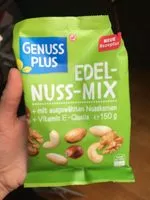 Mängden socker i Edel Nuss-mix