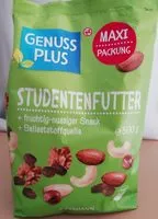 Mängden socker i Studentenfutter