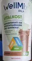 Mängden socker i Wellmix Balance Vitalkost Schoko Geschmack