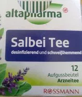 Mängden socker i Salbei Tee