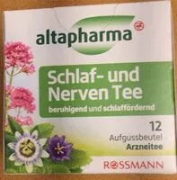 Mängden socker i Schlaf- und Nerventee