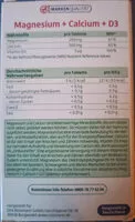 Mängden socker i Altapharma Magnesium + Calcium + D3