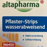 Mängden socker i Plaster Strips wasserabweisend