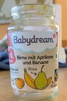 Mängden socker i Birne mit Aprikose und Banane