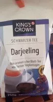 Mängden socker i Schwarzer Tee - Darjeeling