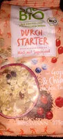 Mängden socker i Durchstarter Müsli mit Superfood