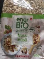 Mängden socker i Nussmüsli