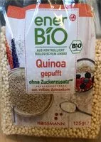 Mängden socker i Quinoa gepufft