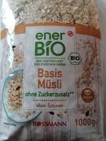 Mängden socker i Basis Müsli ohne Zuckerzusatz
