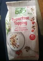 Mängden socker i Superfood Topping mit Chiasamen, Hanf & Gojibeeren