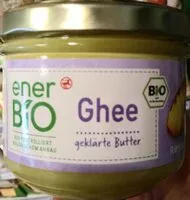 Mängden socker i Ghee geklärte Butter