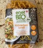 Mängden socker i Kichererbsen Spirelli