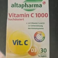 Mängden socker i Vitamin C 1000