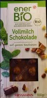 Mängden socker i Vollmilch Schokolade mit ganzen Haselnüssen