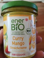 Mängden socker i Curry Mango Streichcreme