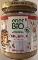 Mängden socker i Erdnussmus