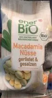 Mängden socker i Macadamia Nüsse