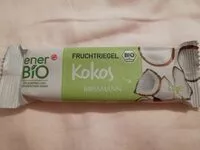 Mängden socker i Fruchtriegel Kokos