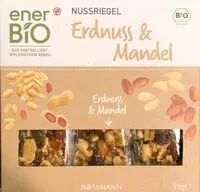 Mängden socker i Nussriegel Erdnuss & Mandel