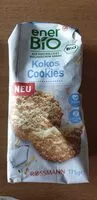 Mängden socker i Ener bio kokos cookies