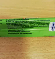 Mängden socker i Fruchtschnitte