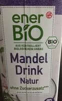 Mängden socker i Mandel drink natur
