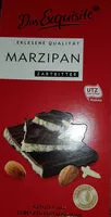 Mängden socker i Das Exquisite Marzipan zartbitter