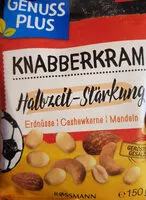 Mängden socker i Knabberkram Halbzeit-Stärkung