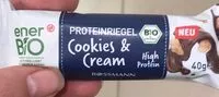 Mängden socker i Proteinriegel cookies cream