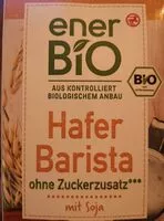 Mängden socker i Hafer Barista ohne Zuckerzusatz mit Soja