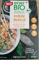Mängden socker i Konjak Nudeln